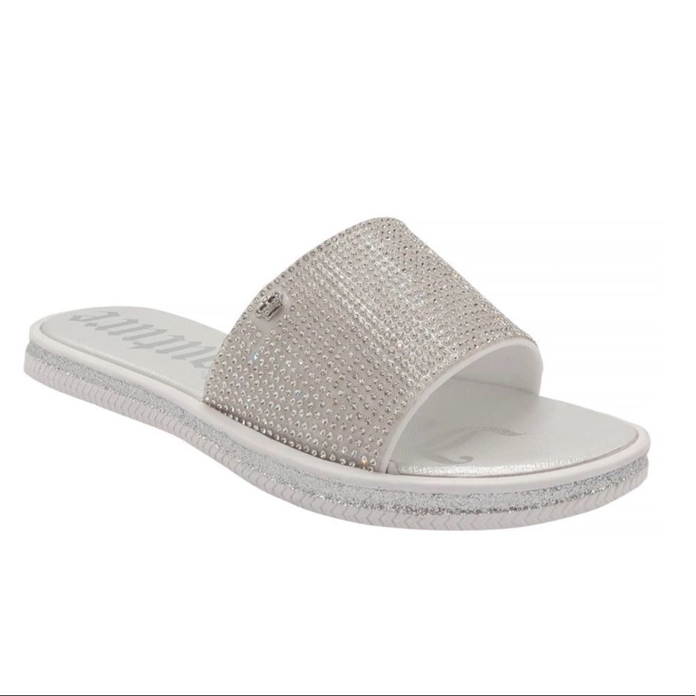 Juicy Couture | Yippy Slide Sandal | Silver Beads